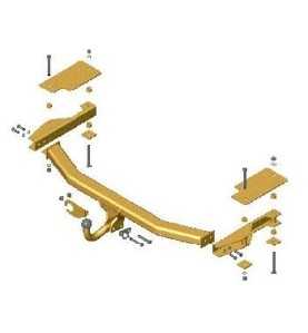 barre attelage arriere XJ 1984-01