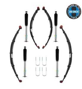 Kit suspension +2.5" Amortisseurs Bilstein Jeep CJ 82-86 K3063BIL