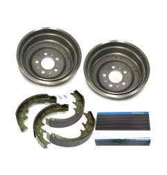 Kit Tambour de frein + Mâchoires arrière Jeep YJ XJ 8133818,52001151