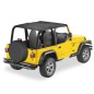 Bâche Capotage Bikini "safari" Jeep Wrangler YJ 92-95