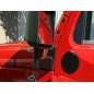 Support de repositionnement rétroviseur noir Jeep Wrangler JK