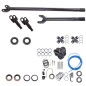 Kit arbre roue avant 30 cannelures ALLOY + ARB LOCKER Jeep CJ CJ7