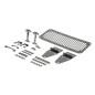 Accessoire capot INOX Jeep CJ7 & Wrangler YJ 1978-96