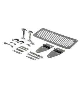 kit accessoire capot INOX jeep CJ & YJ 