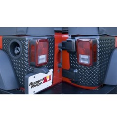 Kit protection angle caisse arrière Jeep Wrangler JK 4 portes