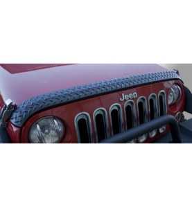 Protection de capot noir Jeep Wrangler JK 11651.17