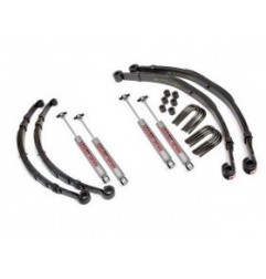 Kit suspension +2.5" 65mm avec amortisseurs Jeep CJ CJ5 CJ7 1976-86