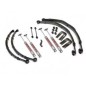 kit suspension +4" 100mm avec amortisseurs Jeep CJ CJ5 CJ7 1976-86