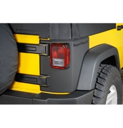 Protection angle caisse noir mat Rugged Ridge Jeep Wrangler JK 2 portes 11651.07