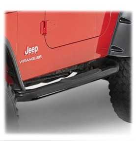 protection laterale marche pied noire JEEP Wrangler TJ