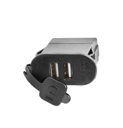 Interrupteur double port USB