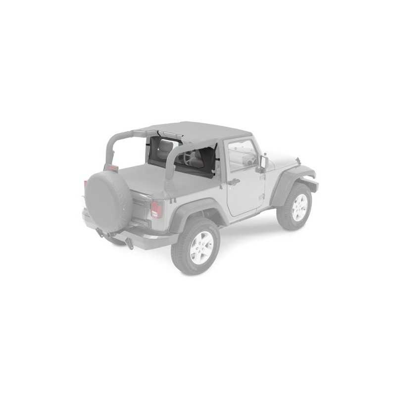 Rideau arrière noir JEEP Wrangler JK 07-17