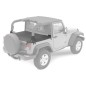 Bâche Duster noir 2p JEEP Wrangler JK 07-16