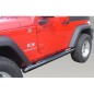 Marche pied tube 3" brillant Jeep Wrangler JK 2P