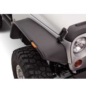 Kit élargisseur aile BUSHWACKER flat fender JEEP Wrangler JK 2 portes 2007 &+