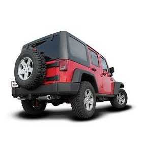 SILENCIEUX & TUBES INOX BORLA WRANGLER JK V6 2012 &+