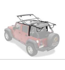 Arceau Capotage SUPERTOP NX Black Diamond Factory Jeep Wrangler JK 4 portes 2007 à 2018. 54723-35