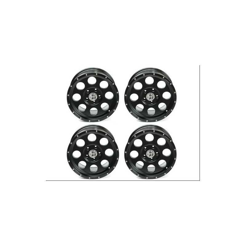 Jante ALLOYS 9 x 17 Noire KIT de 4 jantes