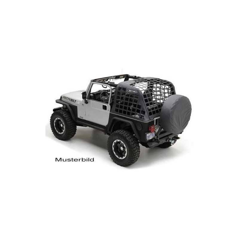 Cargo netz 2portes Jeep Wrangler JK 07-18