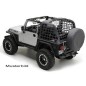 Cargo netz 2portes Jeep Wrangler JK 07-18