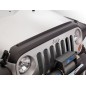 Déflecteur air noir mat capot Jeep Wrangler JK