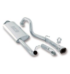 Echappement Sport 4.0-L. Silencieux d'échappement en acier inoxydable Jeep Wrangler TJ 04-06