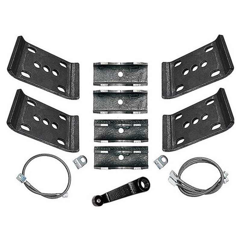 Kit de ressorts +5.5 - 140mm Jeep Wrangler YJ 87-95