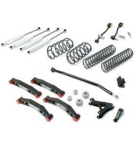 Kit de suspension +4 - 100mm Pro Runner amortisseurs Wrangler TJ 03-06