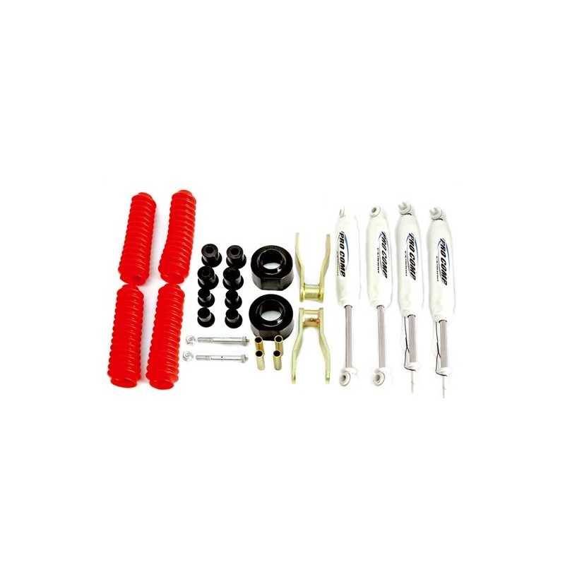 Kit de suspension +1.5 - 40mm avec amortisseur ProComp Jeep Cherokee XJ 84-01