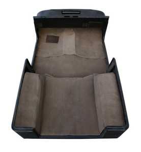 Tapis noir intérieur Jeep CJ 76-86