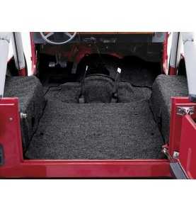 Tapis noir intérieur Jeep Wrangler YJ 87-95