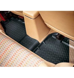 Tapis de sol arrière caoutchouc arrière noir Jeep Wrangler TJ 96-06 1566.21