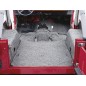 Tapis moquette gris Jeep Wrangler TJ 96-06