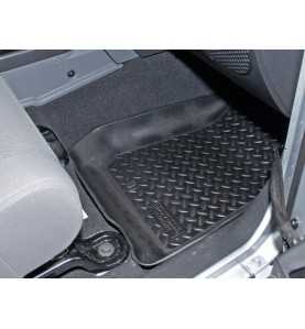 Jeep Wrangler JK tapis de sol en caoutchouc avant noir 2/4 porte 07-