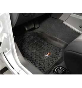 Tapis de sol avant caoutchouté noir Jeep Wrangler JK. 12920.01