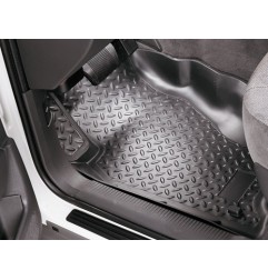 Tapis de sol avant caoutchouté noir Jeep Cherokee KJ 02-07