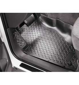 Tapis de sol avant caoutchouté noir Jeep Cherokee KJ 02-07