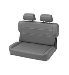 Banquette Arriere rabattable et pliante Bestop Jeep CJ Wrangler YJ gris 39440-09