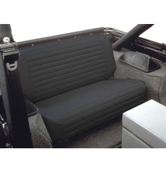 Housse de siège arrière noir Bestop Jeep CJ 65-86 Wrangler YJ 87-95