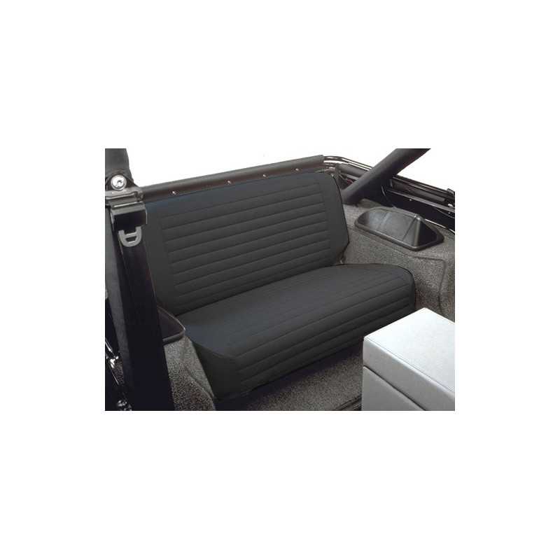 Housse de siège arrière noir Bestop Jeep CJ 65-86 Wrangler YJ 87-95