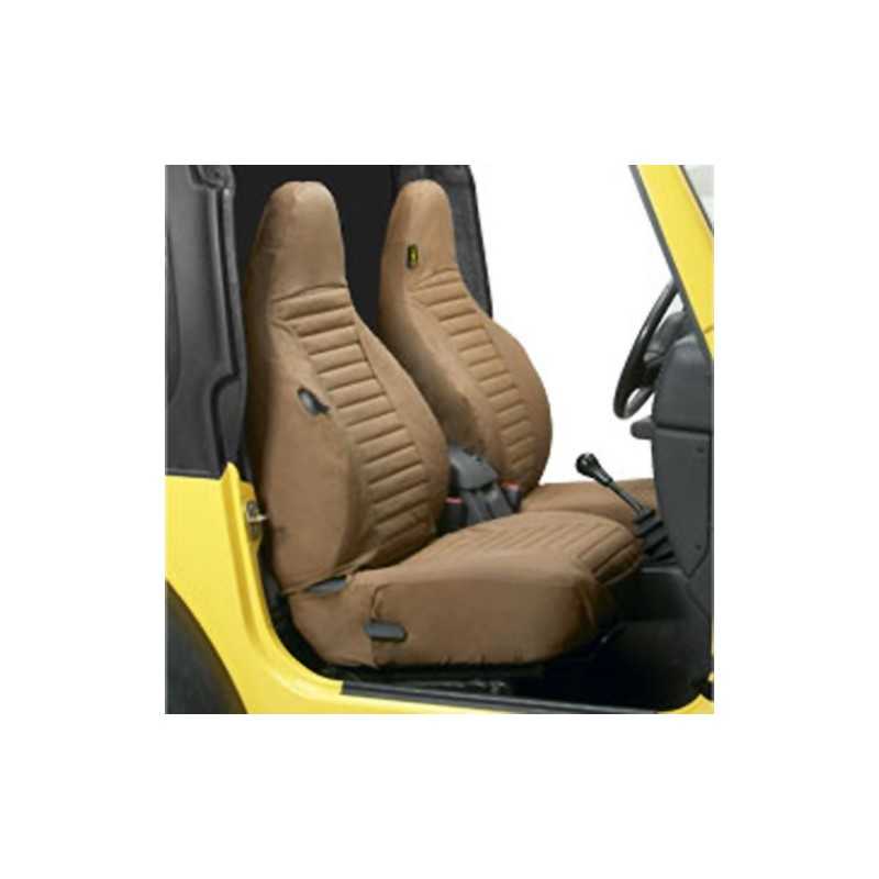 Housses de siège Spice Marron Bestop Jeep TJ 96-02