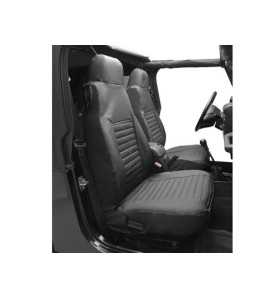 Housse de siège noir diamant Jeep Wrangler TJ 03-06 - Kulture Jeep