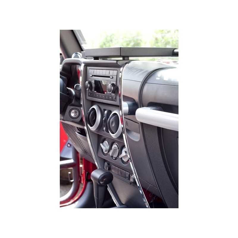 Tableau de bord Accents Center Chrome Jeep Wrangler JK