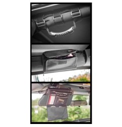 Kit de rangement pour arceau de protection intérieur 10-18 Jeep Wrangler JK