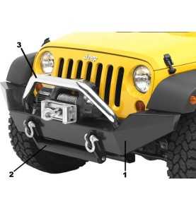 High Rock Pare choc Avant Jeep Wrangler JK 07-18