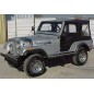 Autocollant de décoration Renegade Jeep CJ 79 - 80 Argent