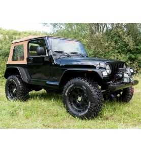 Jantes ALLOYS 9 x17 Noires YJ TJ