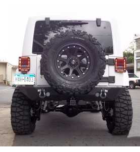 Pare choc arrière Rock Brawler Jeep Wrangler JK