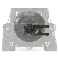 Support roue de secours renforcé 37" Jeep Wrangler JK