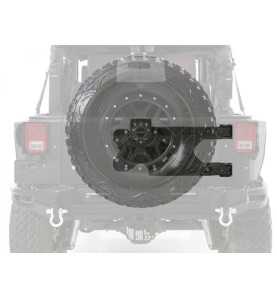 Support de roue de secours renforcé, roues de 37" Jeep Wrangler JK SB2843